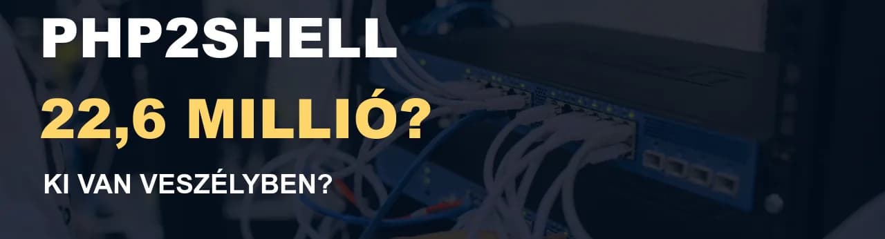 PHP2Shell figyelmeztetés fotóalapú borítóképen: 22,6 millió potenciálisan érintett rendszer?